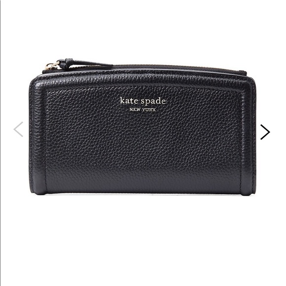 Authentic Kate Spade New York
Knott Pebbled Leather Compact Wallet - Picture 2 of 3